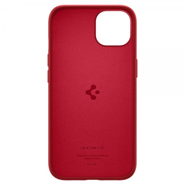 Spigen iPhone 13 Mini Cover Silicone Fit Rød