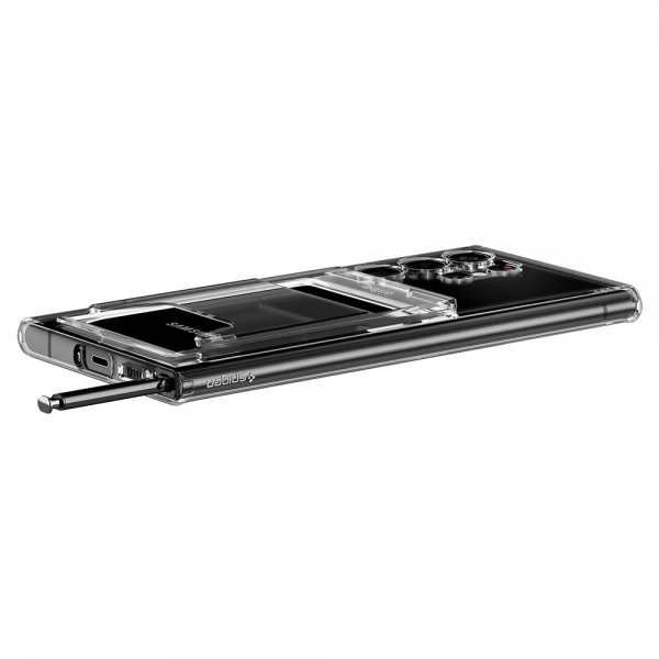 Spigen Samsung Galaxy S22 Ultra Cover Crystal Slot Dual Crystal Clear
