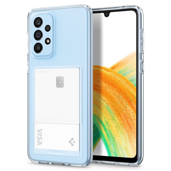 Spigen Samsung Galaxy A33 5G Cover Crystal Slot Crystal Clear