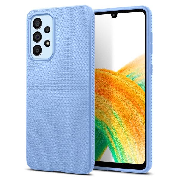 Spigen Samsung Galaxy A33 5G Cover Liquid Air Cream Blue
