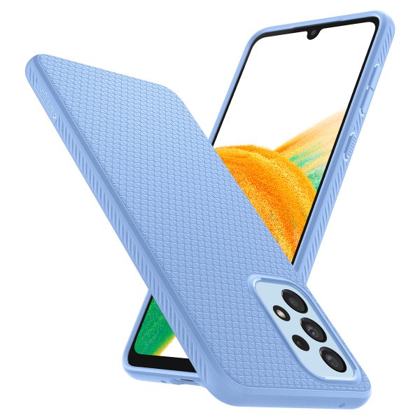 Spigen Samsung Galaxy A33 5G Cover Liquid Air Cream Blue