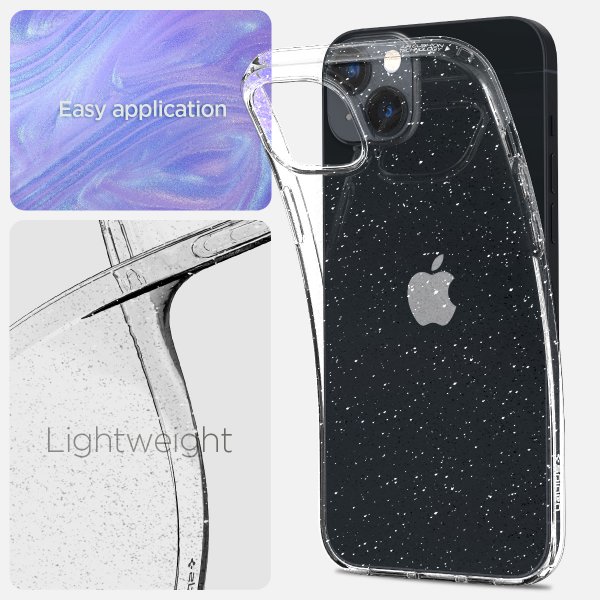 Spigen iPhone 14 Plus Cover Liquid Crystal Glitter Crystal Quartz