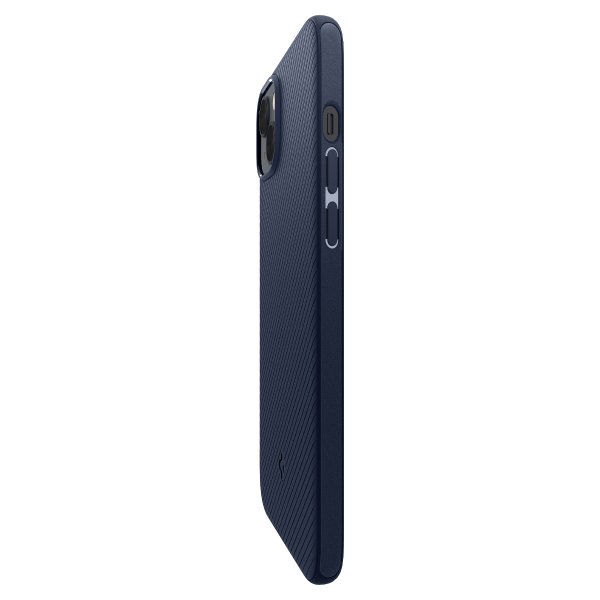 Spigen iPhone 14 Plus Cover Mag Armor MagFit Navy Blue