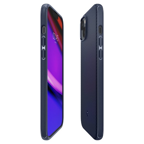 Spigen iPhone 14 Plus Cover Mag Armor MagFit Navy Blue