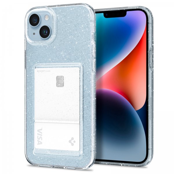 Spigen iPhone 14 Cover Crystal Slot Glitter Crystal Quartz