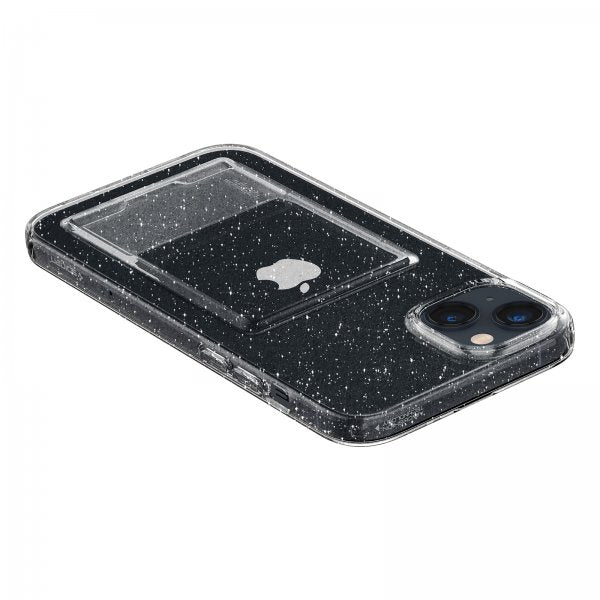 Spigen iPhone 14 Cover Crystal Slot Glitter Crystal Quartz