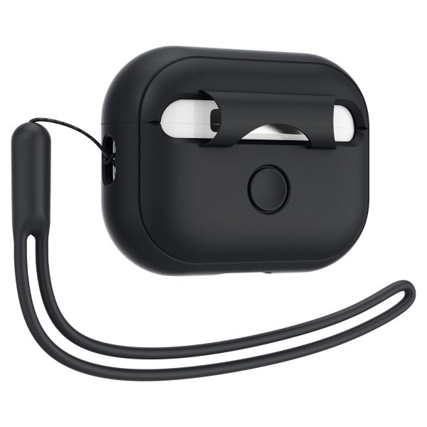 Spigen AirPods Pro 2 Cover Silicone Fit Sort