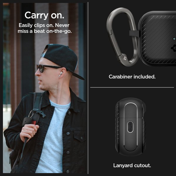 Spigen AirPods Pro 2 Cover Mag Armor MagFit Mat Sort