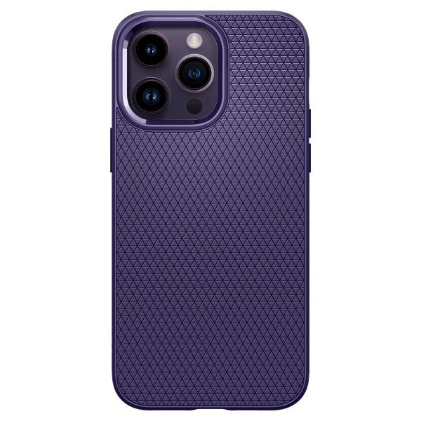 Spigen iPhone 14 Pro Max Cover Liquid Air Deep Purple