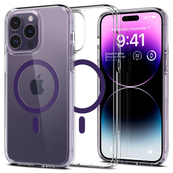 Spigen iPhone 14 Pro Max Cover Ultra Hybrid MagFit Deep Purple