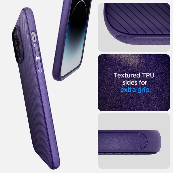 Spigen iPhone 14 Pro Cover Mag Armor MagFit Deep Purple