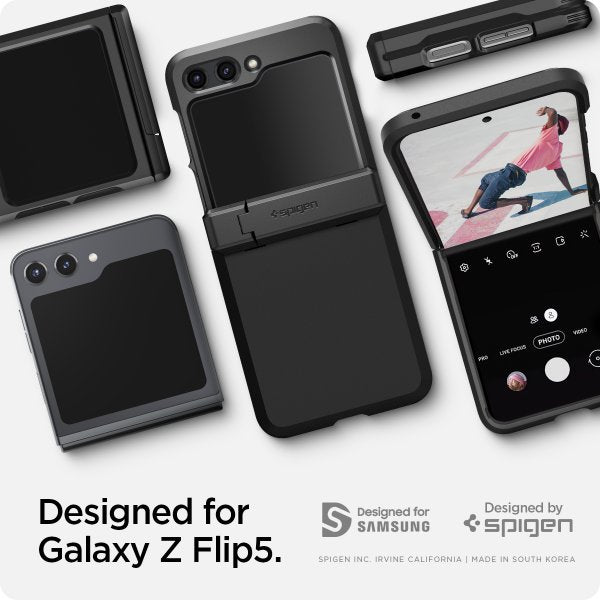 Spigen Samsung Galaxy Z Flip 5 Cover Tough Armor Pro Sort