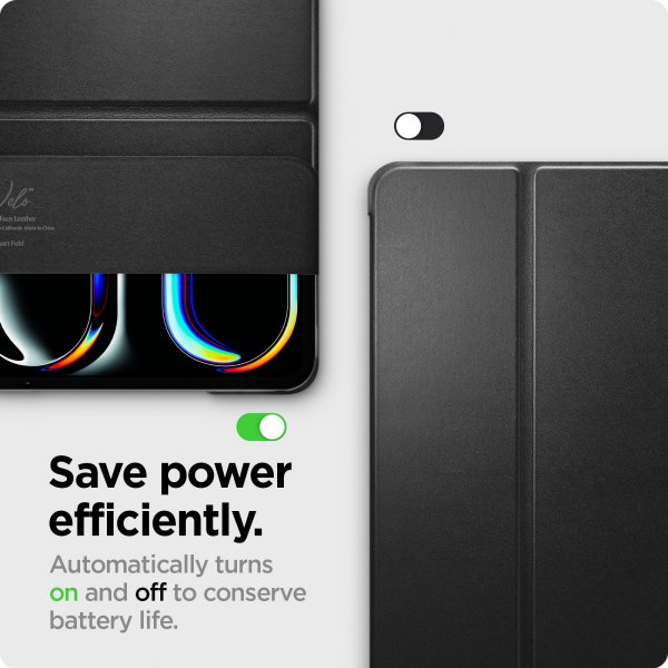 Spigen iPad Pro 11 (M4/M5) Smart Fold Cover Sort