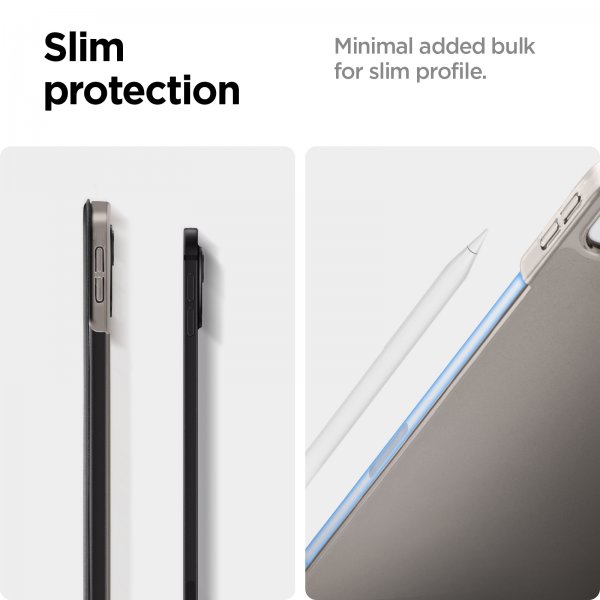 Spigen iPad Pro 11 (M4/M5) Smart Fold Cover Sort