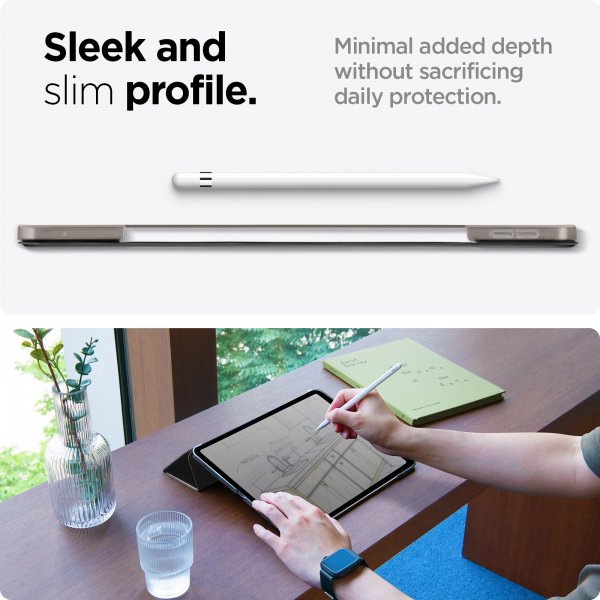 Spigen iPad Pro 11 (M4/M5) Smart Fold Cover Sort