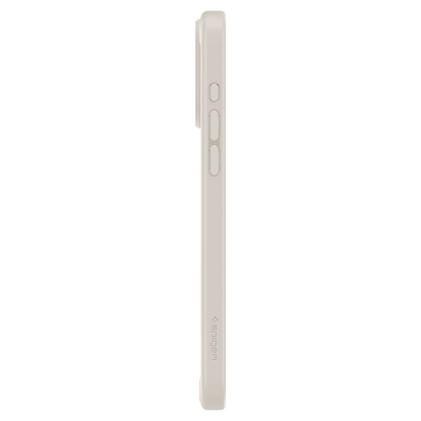 Spigen iPhone 15 Pro Cover Ultra Hybrid MagFit Frost Natural Titanium