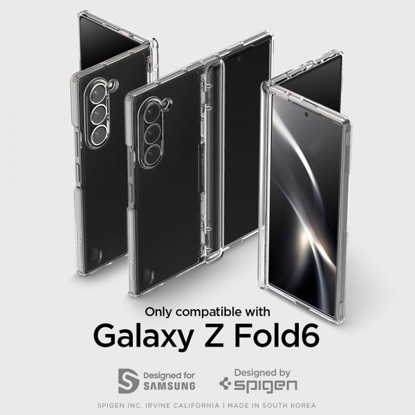 Spigen Samsung Galaxy Z Fold 6 Cover Ultra Hybrid Pro Crystal Clear
