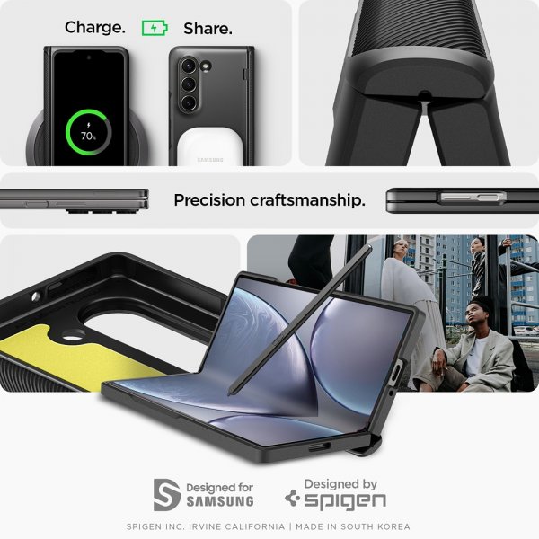 Spigen Samsung Galaxy Z Fold 6 Cover Slim Armor Pro Sort