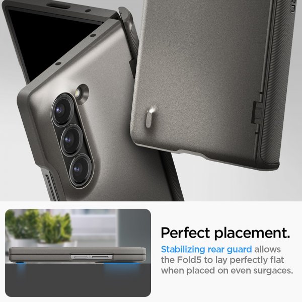 Spigen Samsung Galaxy Z Fold 6 Cover Slim Armor Pro Gunmetal