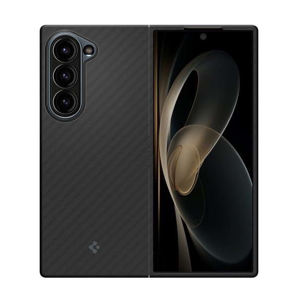 Spigen Samsung Galaxy Z Fold 6 Cover Air Skin Aramid Sort