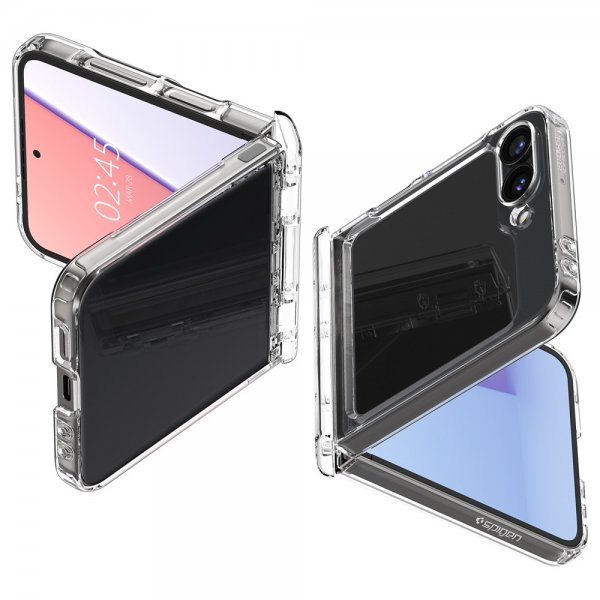 Spigen Samsung Galaxy Z Flip 6/Flip 7 FE Cover Ultra Hybrid Pro Crystal Clear