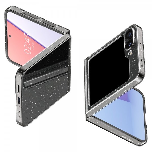 Spigen Samsung Galaxy Z Flip 6/Flip 7 FE Cover Air Skin Glitter Crystal Quartz