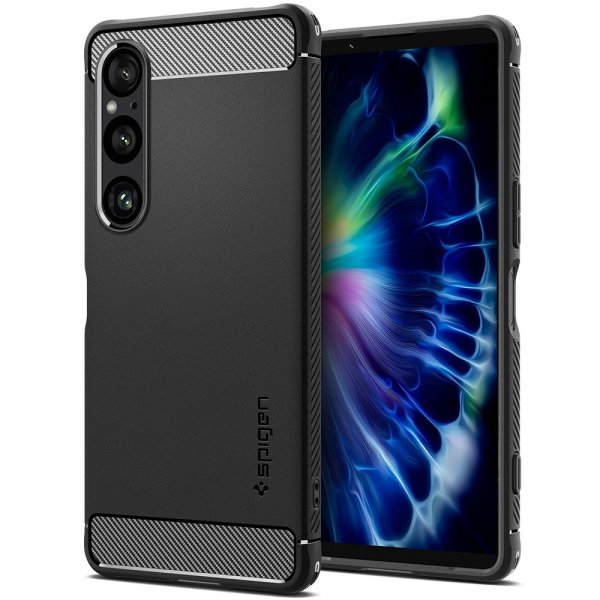 Spigen Sony Xperia 1 VI Cover Rugged Armor Mat Sort