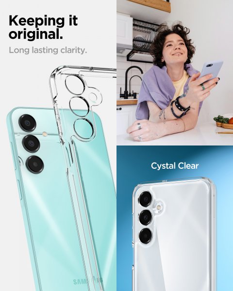 Spigen Samsung Galaxy A16 Cover Ultra Hybrid Crystal Clear