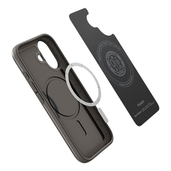 Spigen iPhone 17 Cover Thin Fit MagFit Gunmetal