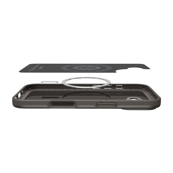 Spigen iPhone 17 Cover Thin Fit MagFit Gunmetal