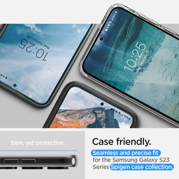 Spigen Samsung Galaxy S23 Skærmbeskyttelse Neo Flex 2-pak