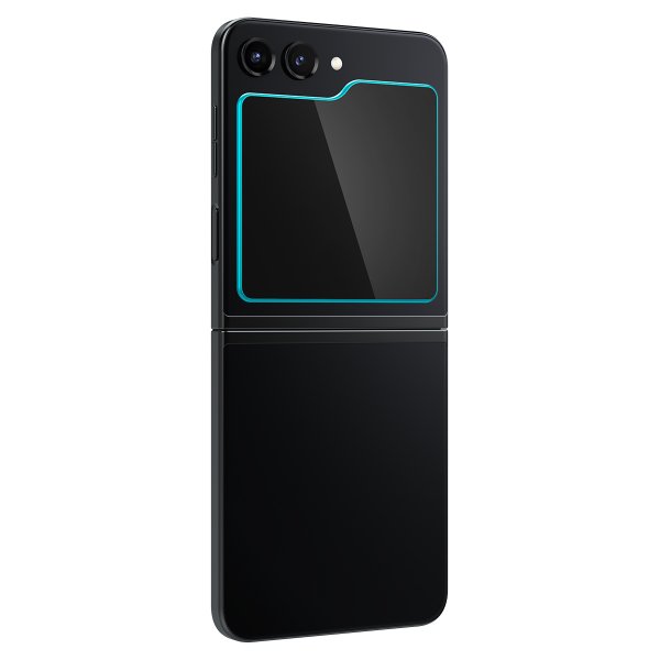 Spigen Samsung Galaxy Z Flip 5 Skærmbeskyttelse GLAS.tR EZ Fit 2-pak