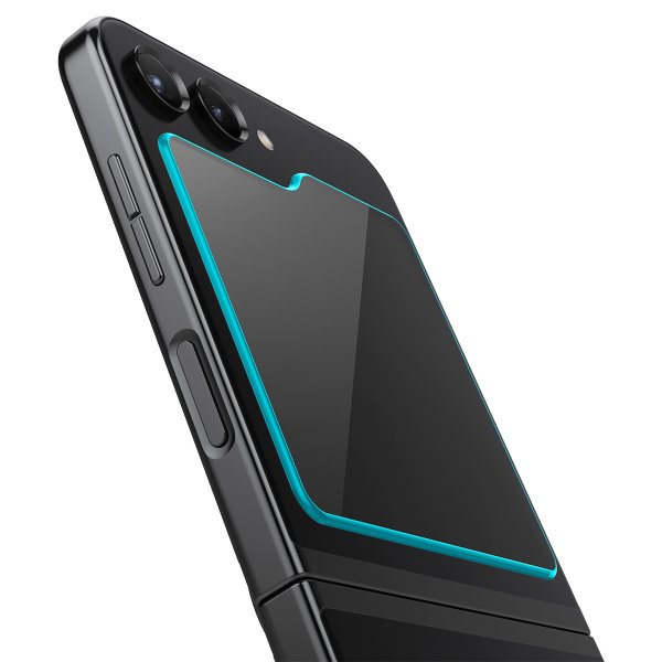 Spigen Samsung Galaxy Z Flip 5 Skærmbeskyttelse GLAS.tR EZ Fit 2-pak