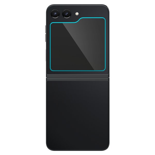 Spigen Samsung Galaxy Z Flip 5 Skærmbeskyttelse GLAS.tR EZ Fit 2-pak
