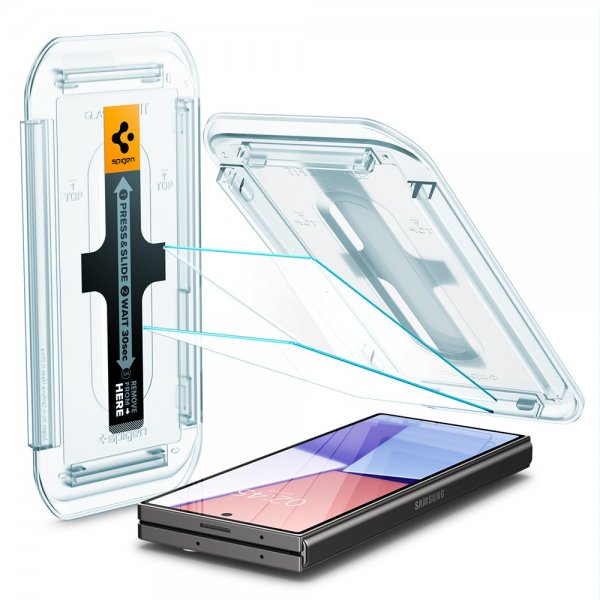 Spigen Samsung Galaxy Z Fold 6 Skærmbeskytter GLAS.tR EZ Fit 2-pak