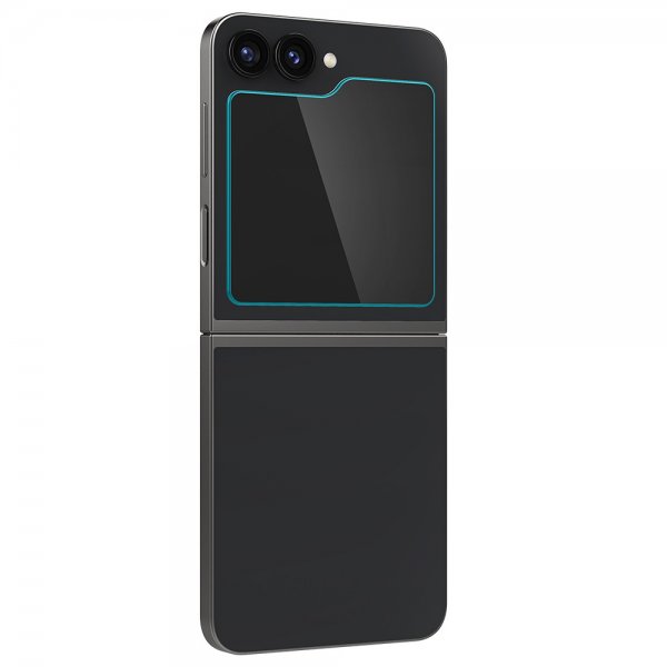 Spigen Samsung Galaxy Z Flip 6/Flip 7 FE Skærmbeskytter GLAS.tR EZ Fit 2-pak