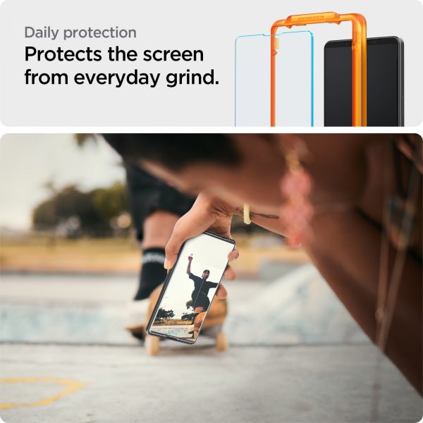 Spigen Sony Xperia 1 VI Skærmbeskytter GLAS.tR ALIGNmaster 2-pak