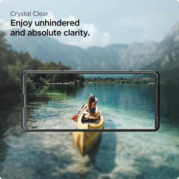 Spigen Sony Xperia 1 VI Skærmbeskytter GLAS.tR ALIGNmaster 2-pak