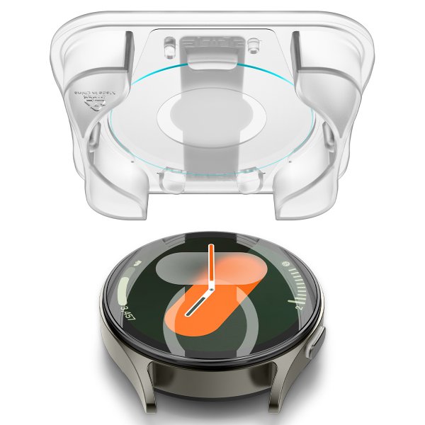 Spigen Samsung Galaxy Watch 7 40mm Skærmbeskyttelse GLAS.tR EZ Fit 2-pak