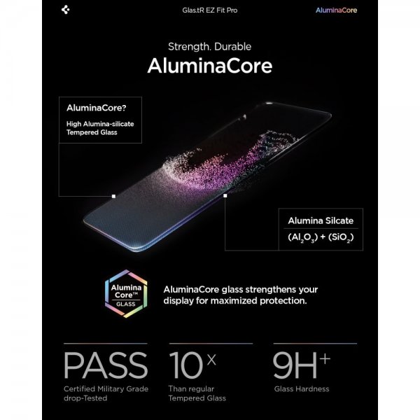 Spigen Sony Xperia 10 VII Skærmbeskytter GLAS.tR EZ Fit Pro 2-pak