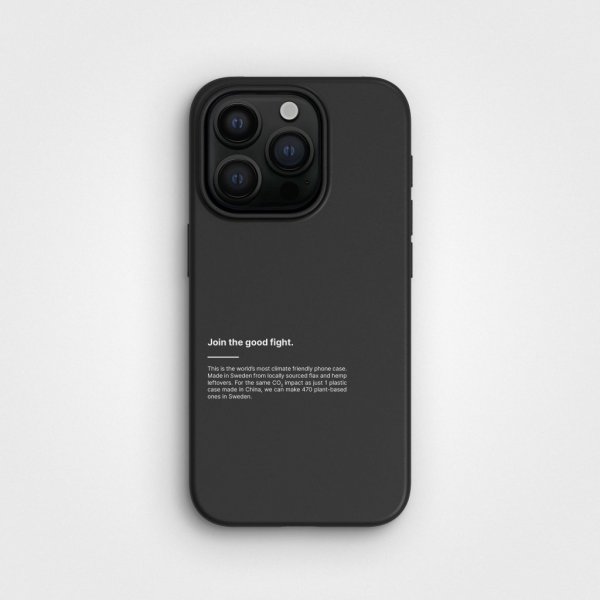 agood company iPhone 15 Pro Skal PLNTPRTCT Sort