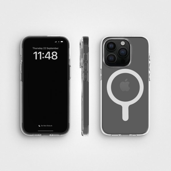 agood company iPhone 15 Pro Cover CLRPRTCT Transparent