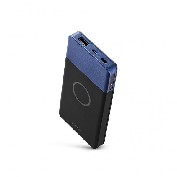 Usbepower AIR Wireless Trådløs powerbank 5000 mAh Blå