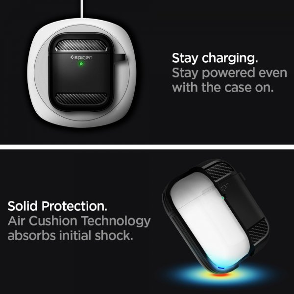 Spigen AirPods 1/2 Cover Rugged Armor Sort
