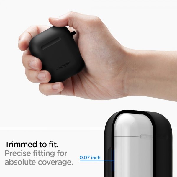 Spigen AirPods 1/2 Cover Silicone Case Sort