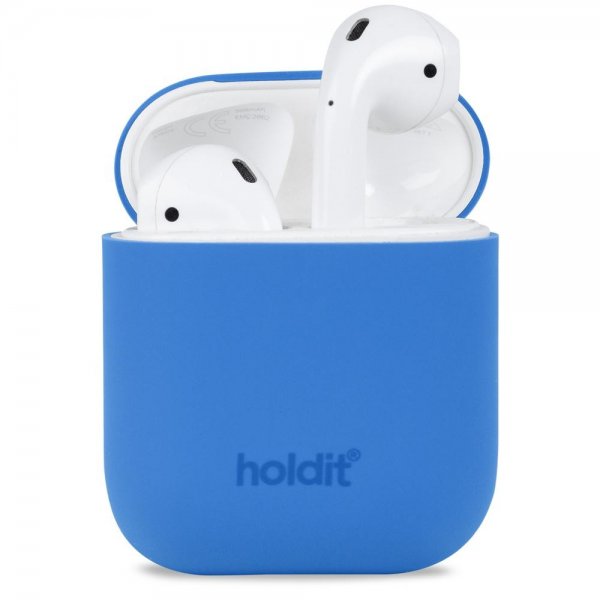 holdit AirPods 1/2 Cover Silikone Sky Blue