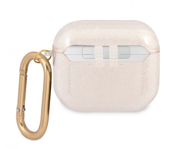 Guess AirPods 3 Etui Glitter Case Guld