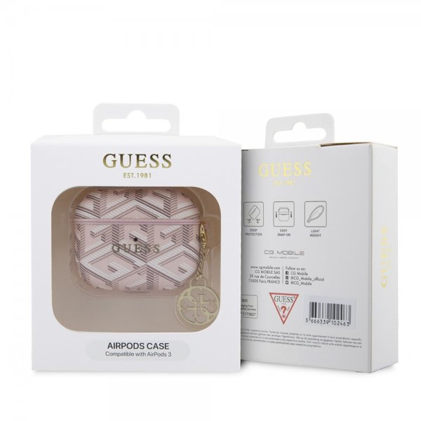Guess AirPods 3 Etui G Cube Rosa