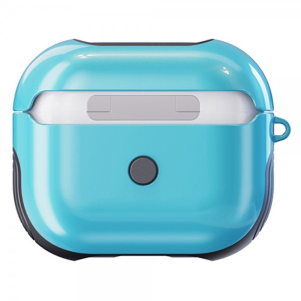 AirPods 3 Etui Gummibelagt Cyan