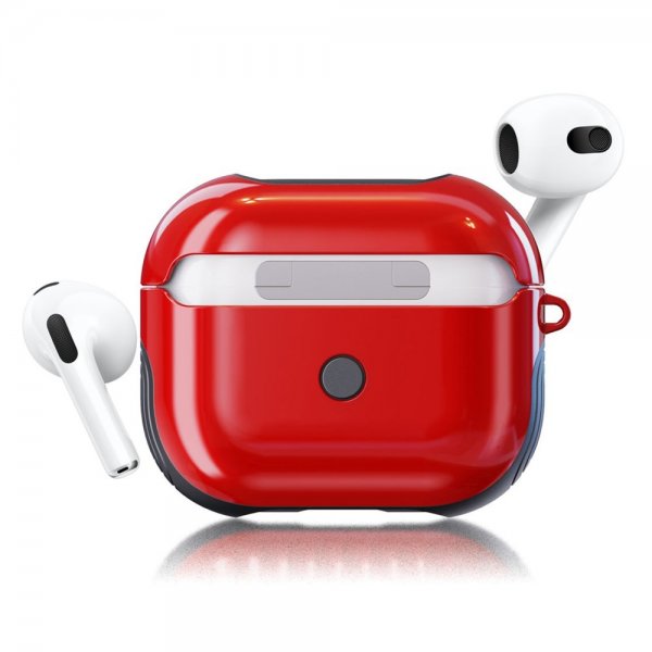 AirPods 3 Cover Gummieret Rød